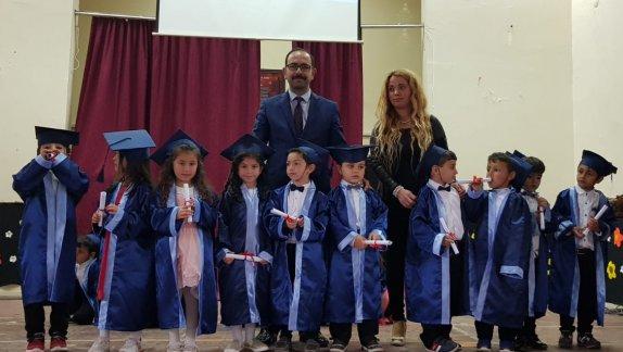 İlçe Milli Eğitim Müdürümüz Şafak TURAN Pamuk Aslan Kuzköy Anaokulu yıl sonu şenliğine katıldı.