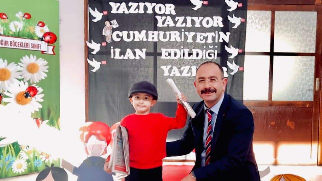 İmranlı İlçe Milli Eğitim Müdürü Şafak Turan'ın 29 Ekim Cumhuriyet Bayramı Kutlama Mesajı